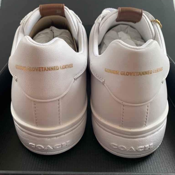 Coach low raise leather sneakers - Picture 3 of 9